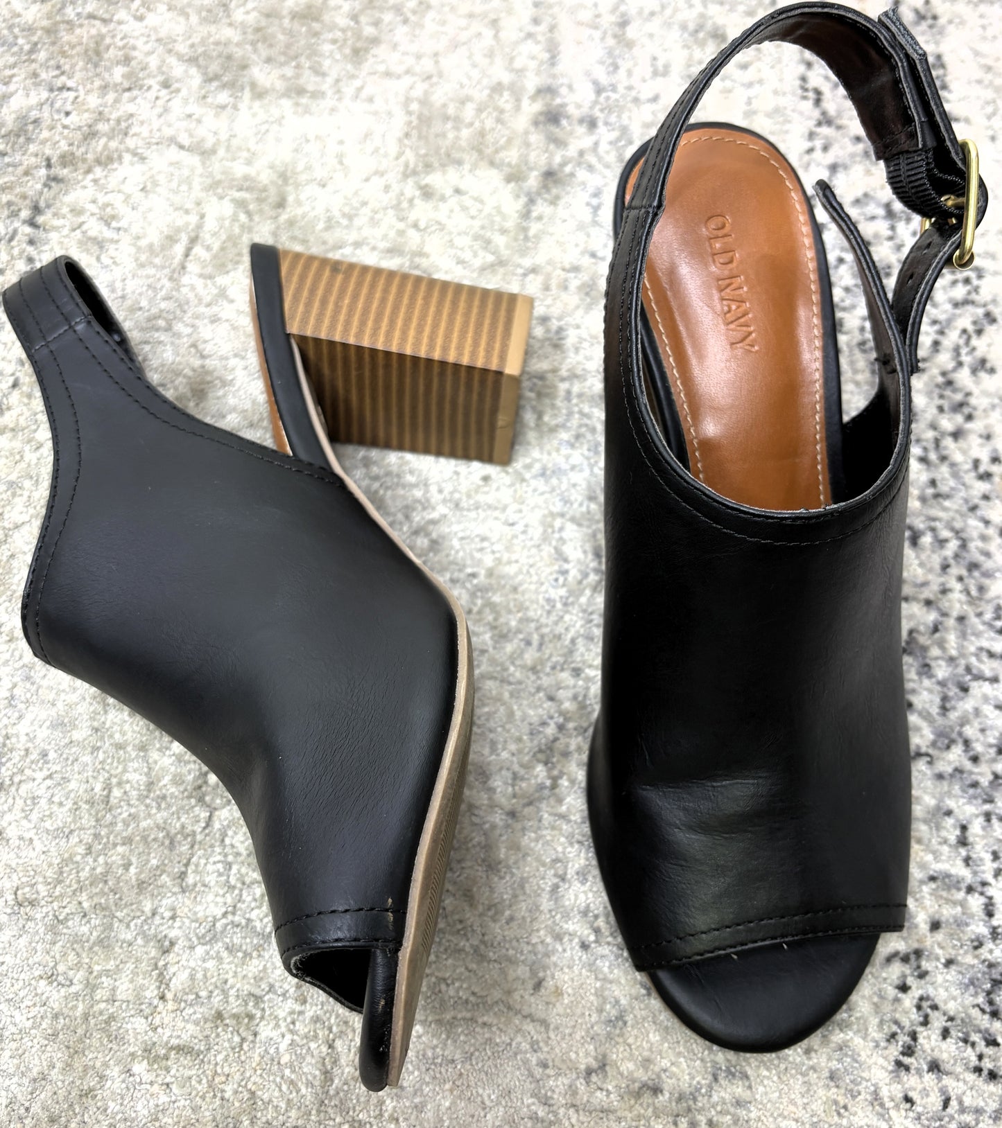 Old Navy Open Toe Slingback Heels