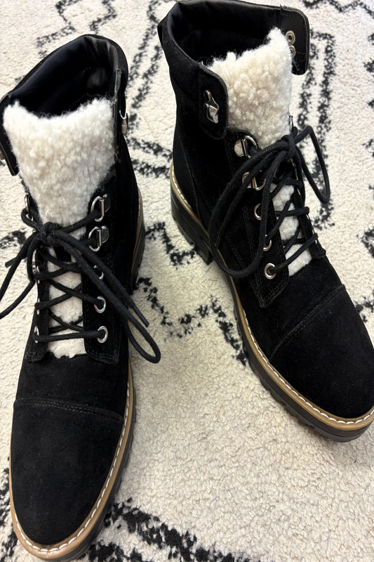 Time and Tru Fur Trim Boots
