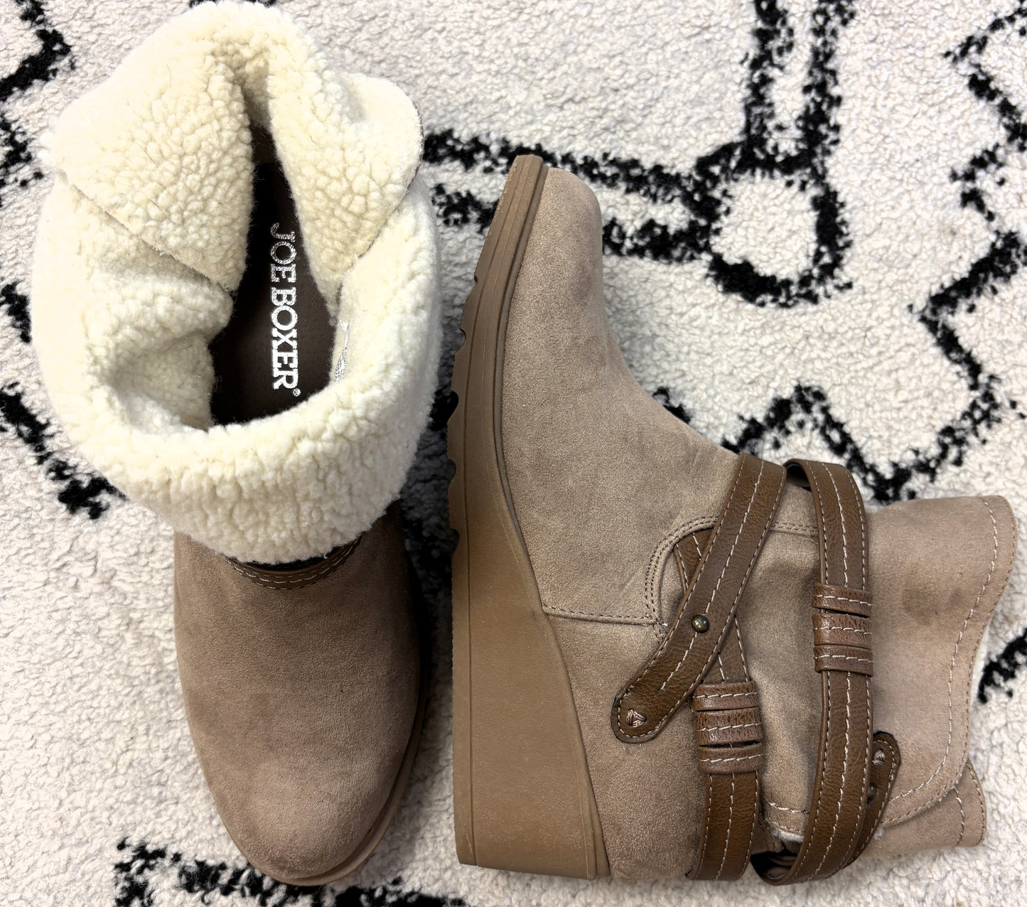 Joe Boxer Fur-lined Ankle Boot