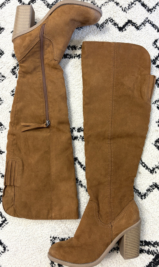 DV Suede Knee High Boots