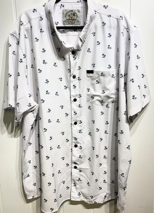 Dixxon Palm Tree Golf Polo