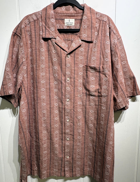 Mutual Weave SS Linen Button-up