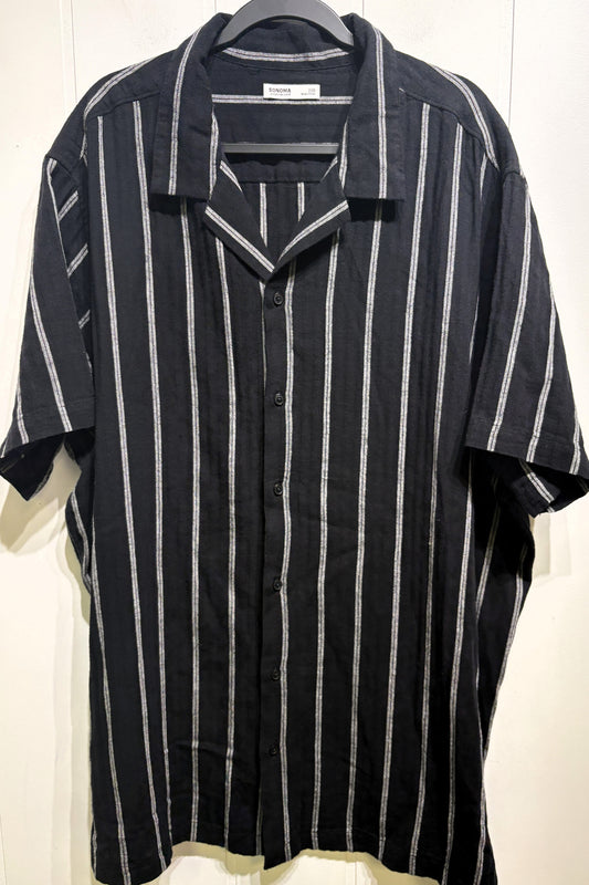 Sonoma Striped Cotton Button-up