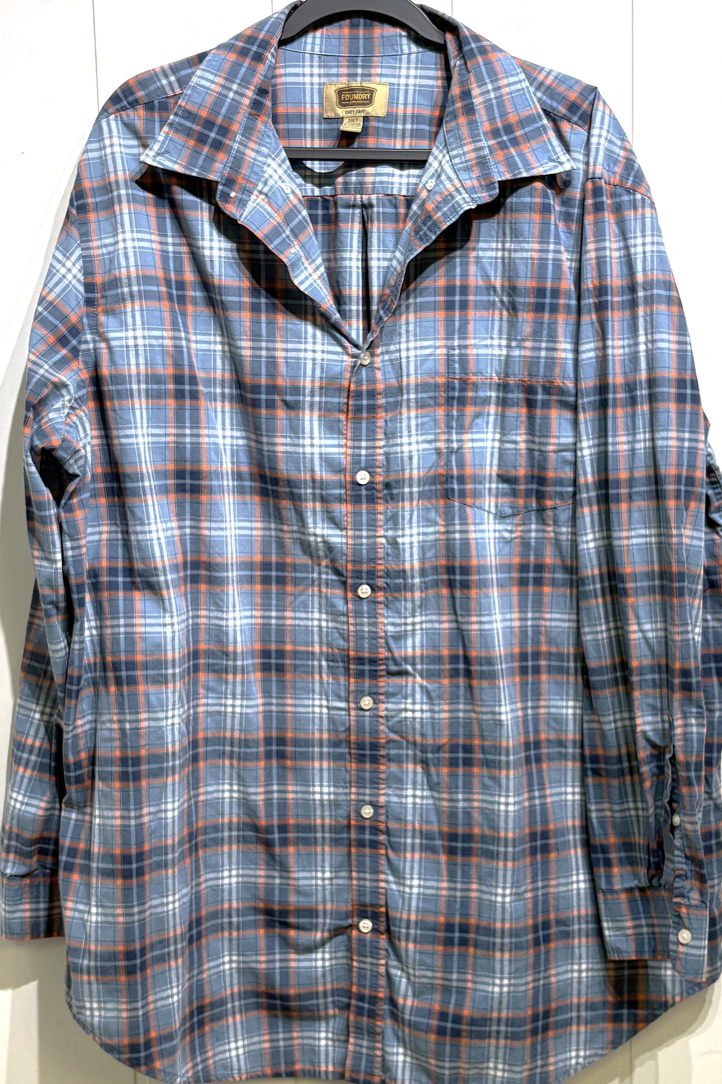 The Foundry Plaid Button-down