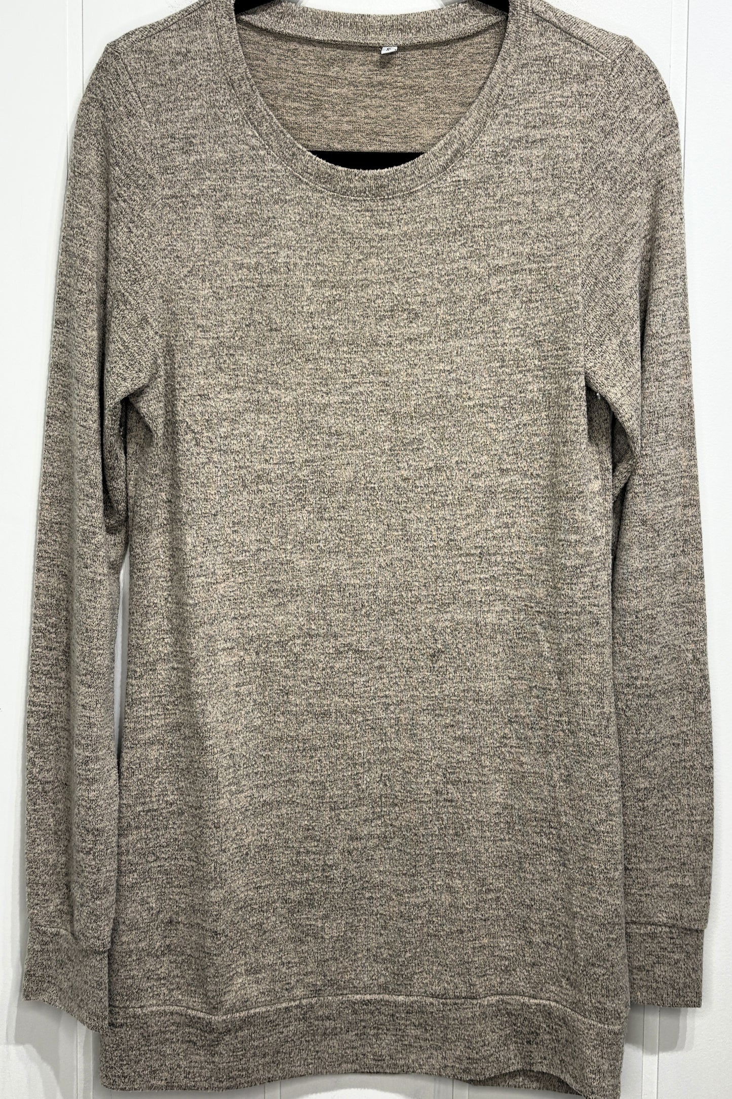 Fleece Long Sleeve Sweater