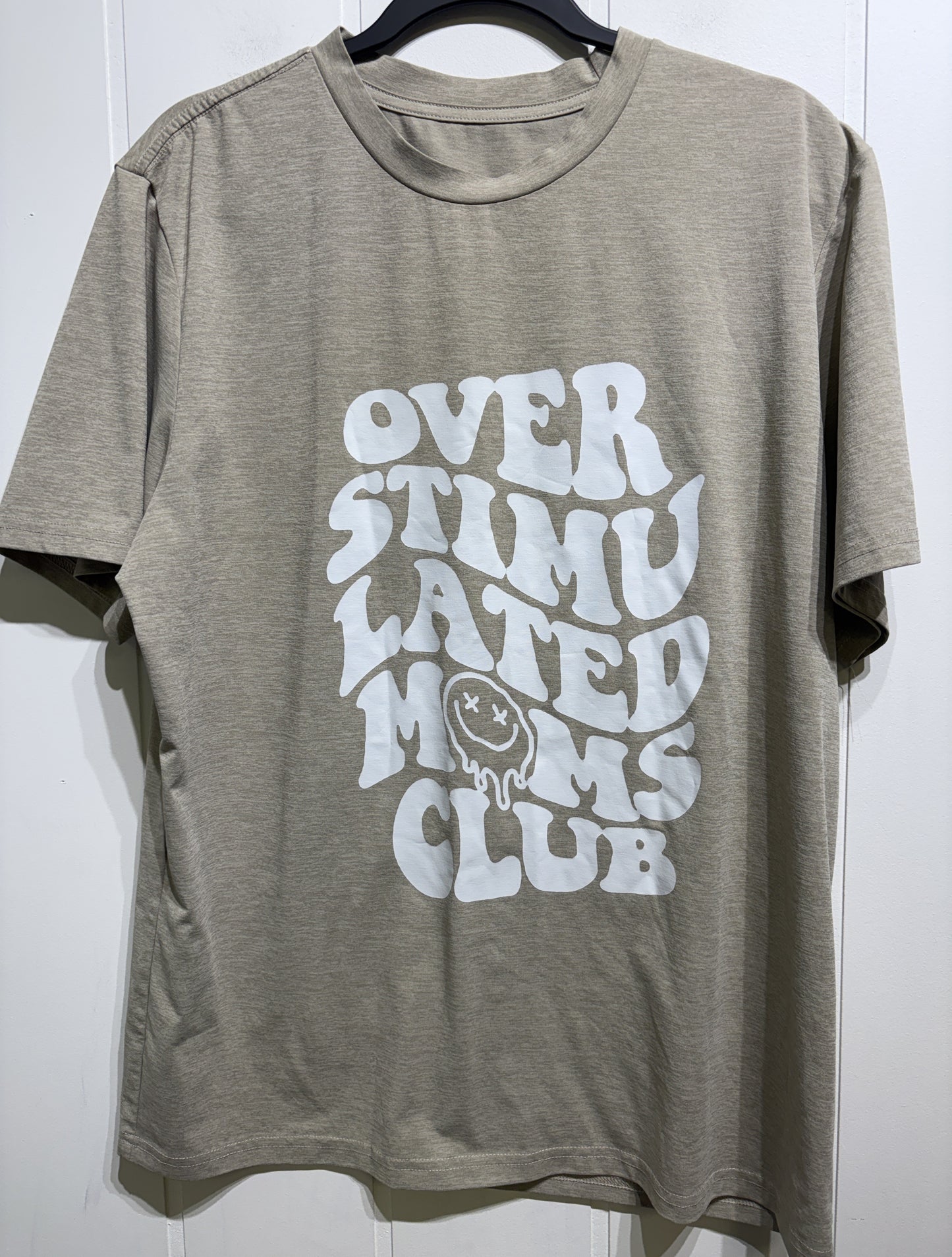 Overstimulated Moms Club Tee