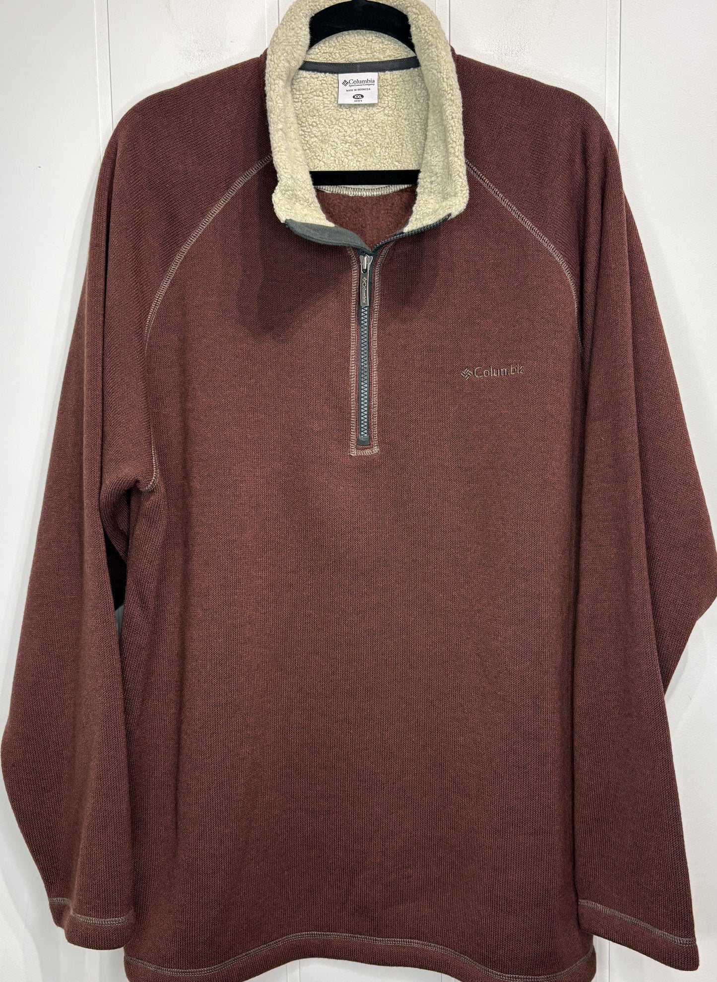 Columbia Half Zip Pullover Sweater