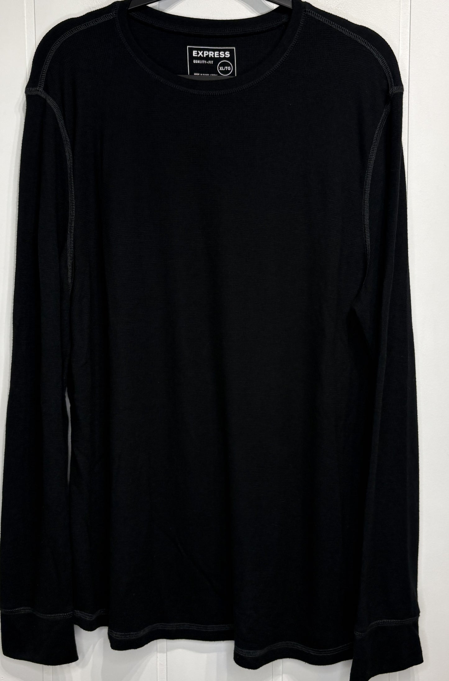 Express LS Textured Shirt
