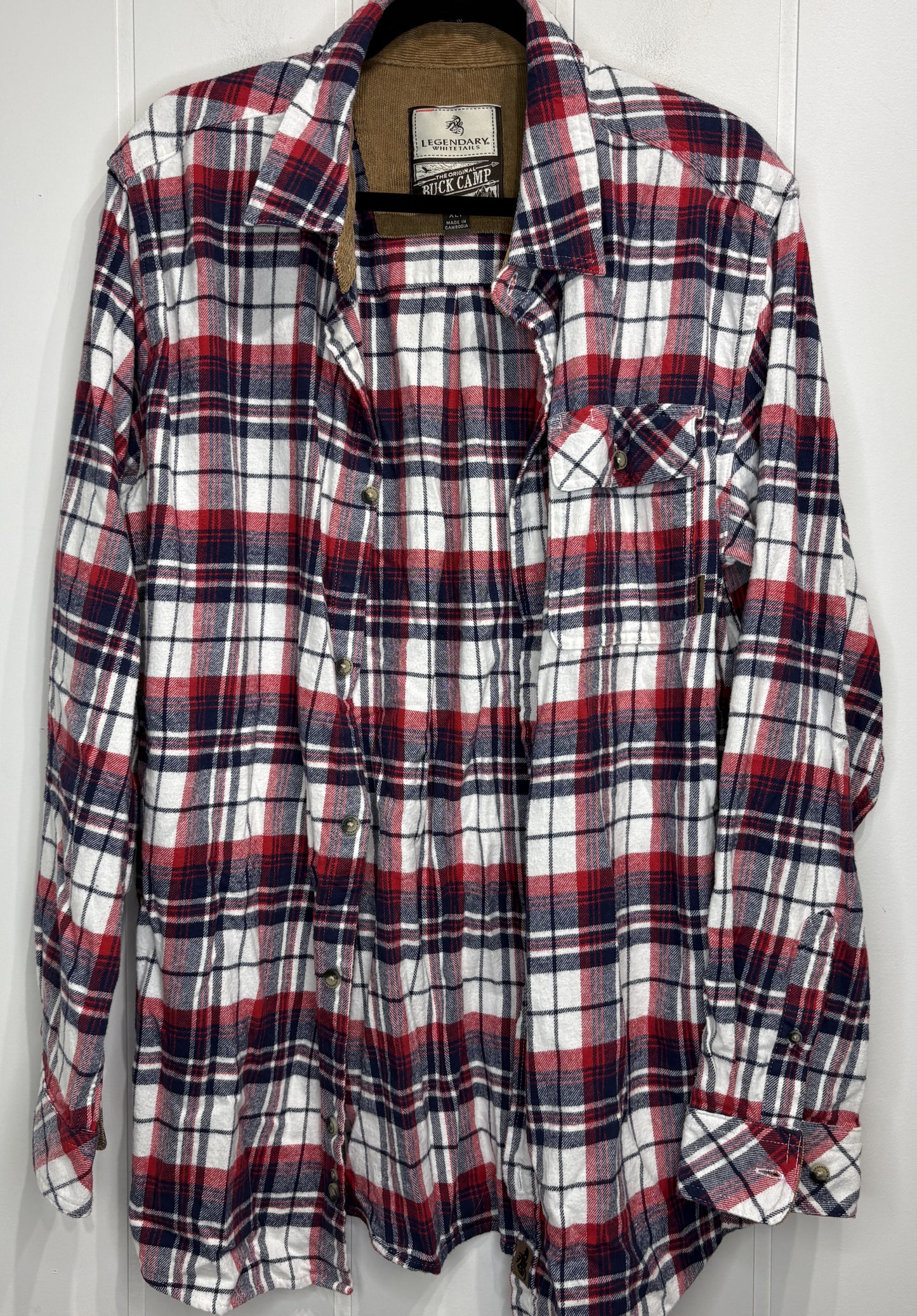 Mens Legendary Whitetails Plaid Flannel