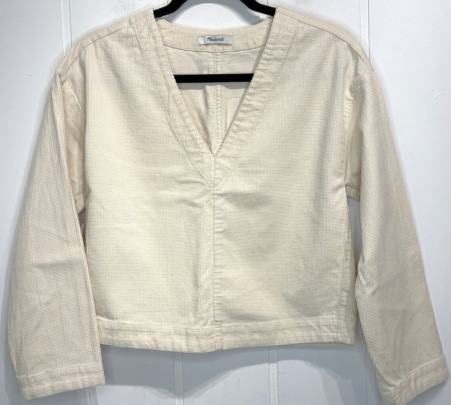 Madewell Corduroy Crop Top