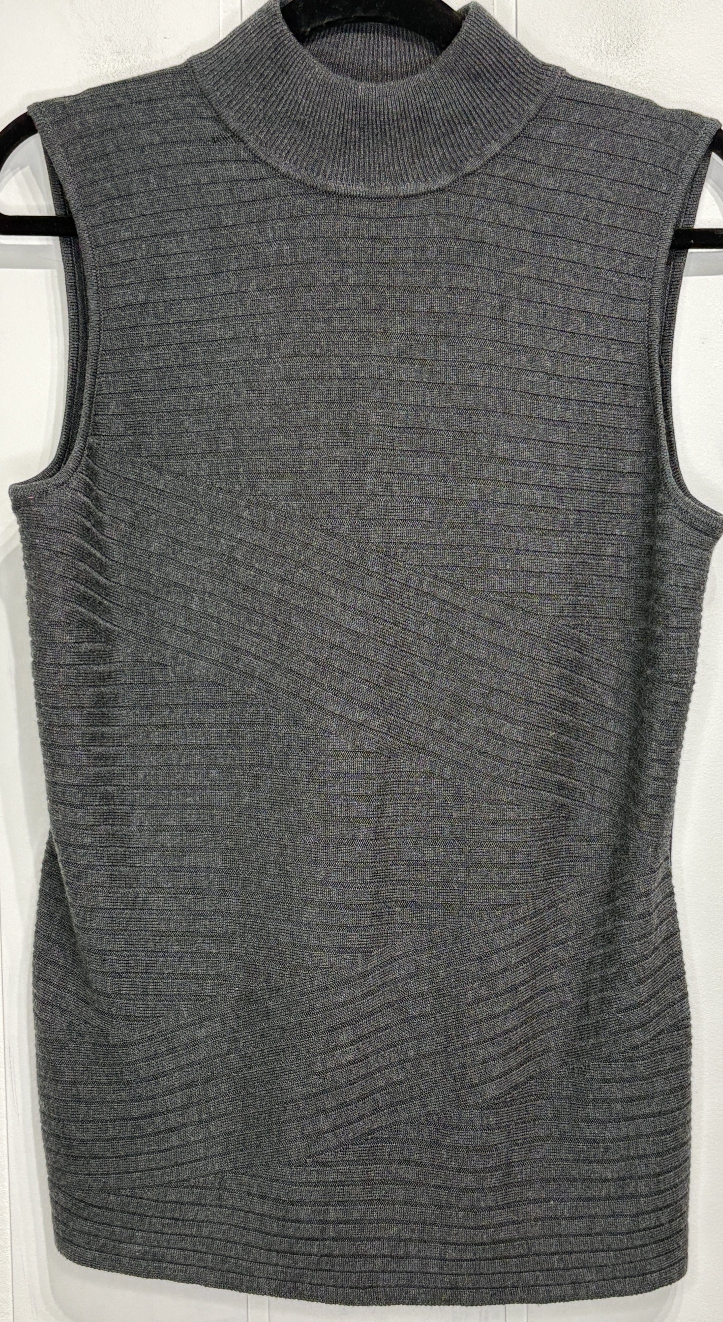 Dana Buchman Mockneck Sleeveless Sweater