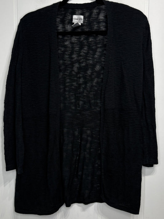 Chico's LS Open Front Cardigan
