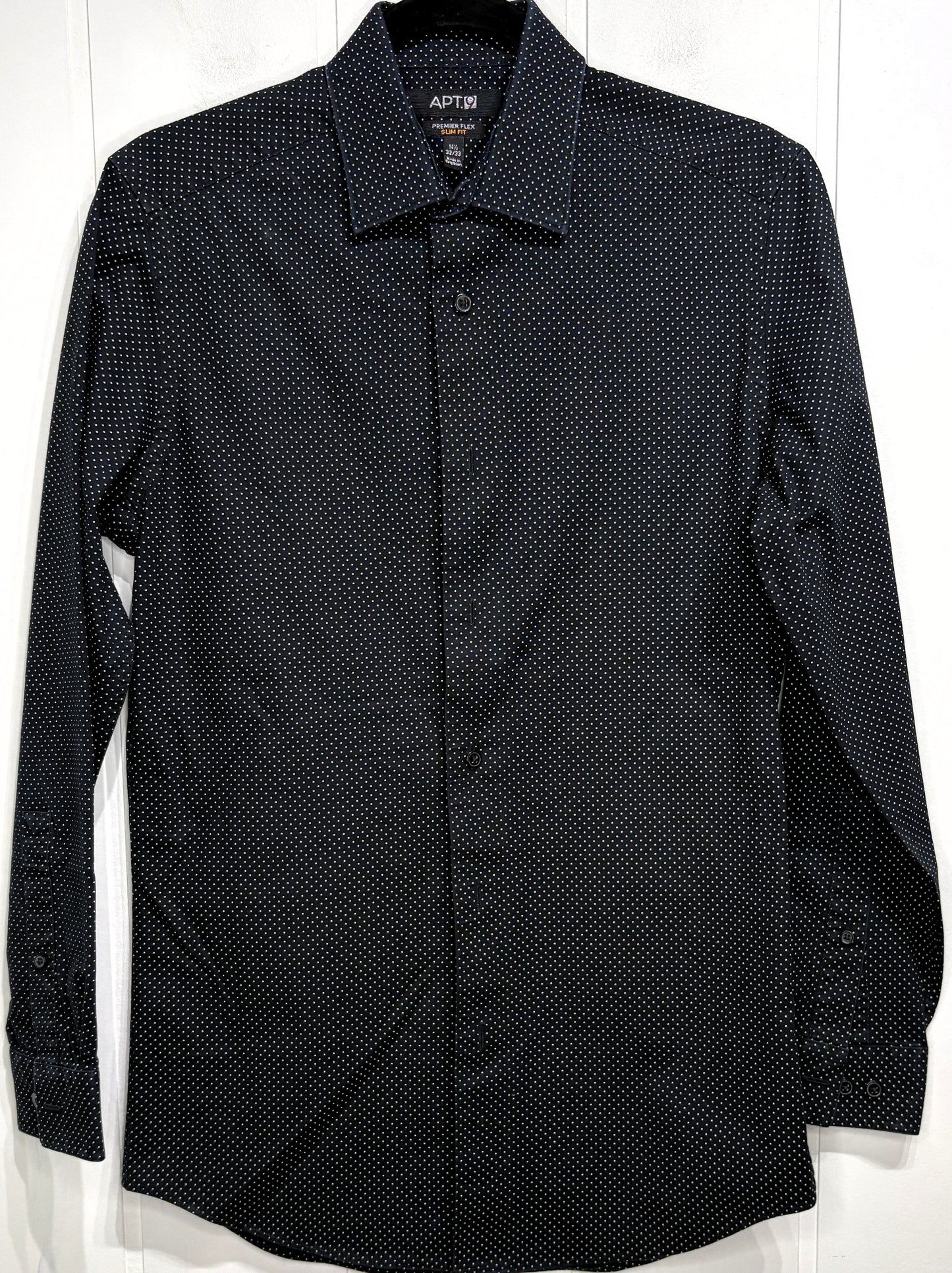 Mens Apt. 9 Dotted Button-down