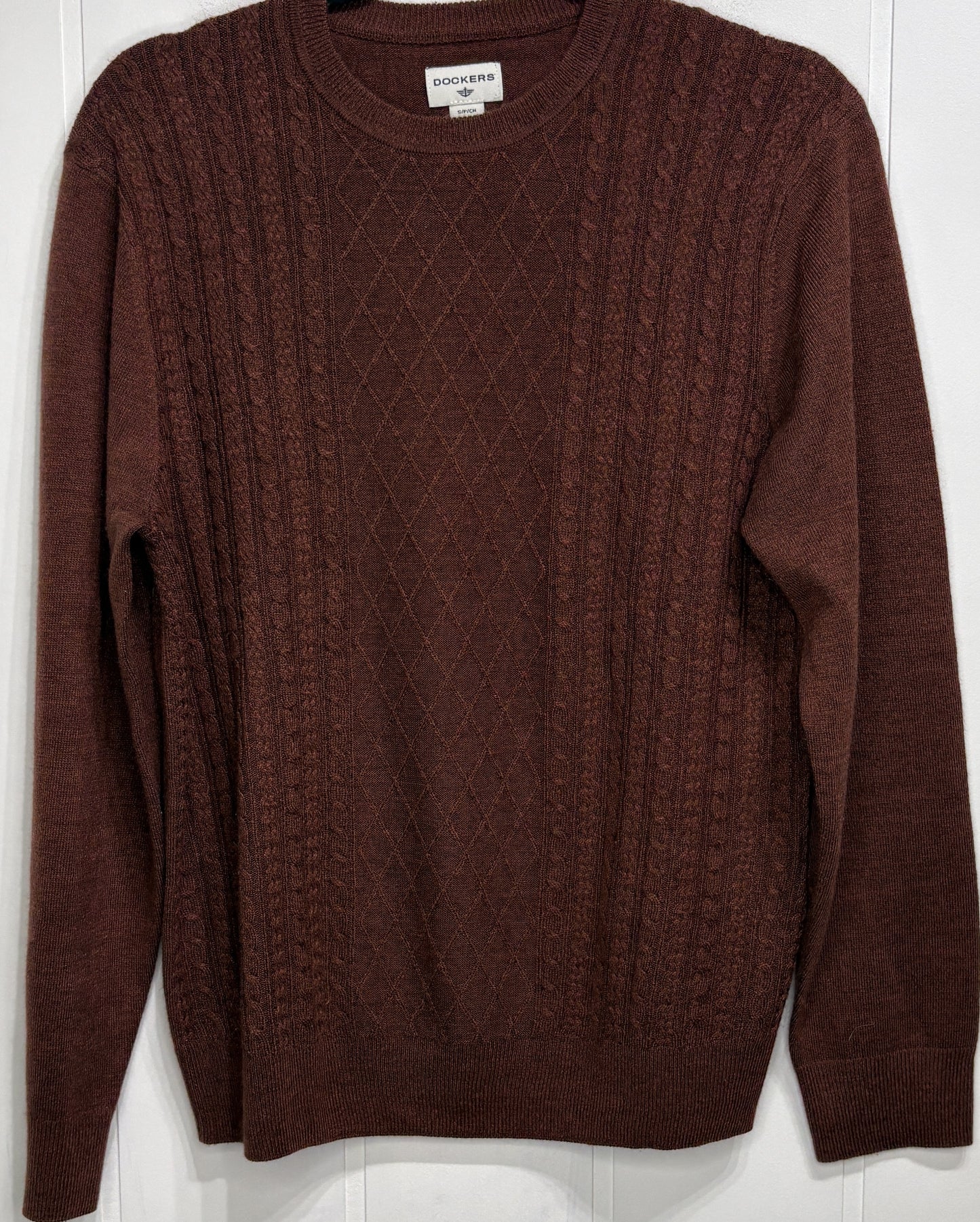 Men's Dockers Cable-knit Sweater