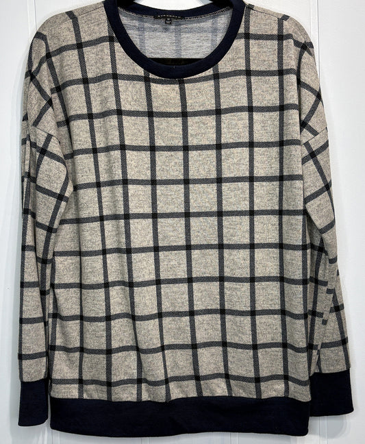 Staccato LS Plaid Sweater