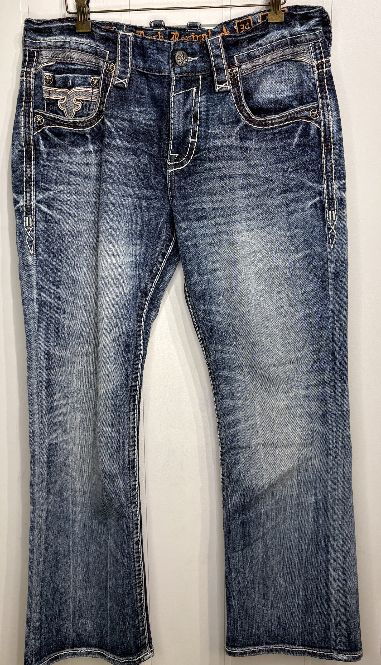 Men's Rock Revival Wade Boot Jeans