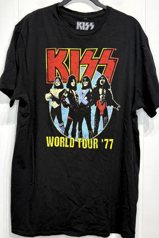 Men's KISS World Tour Graphic Tee