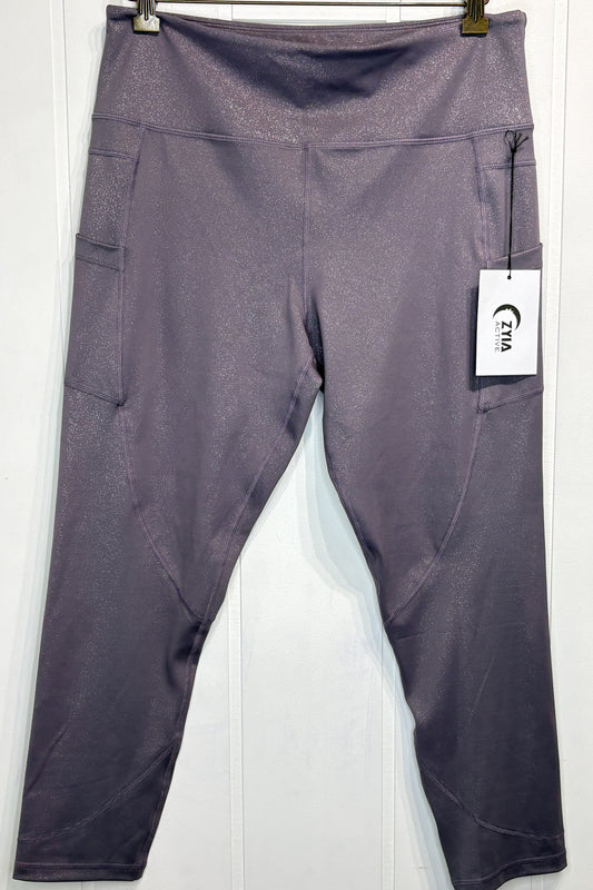 Zyia Active Shimmer Pocket Leggings