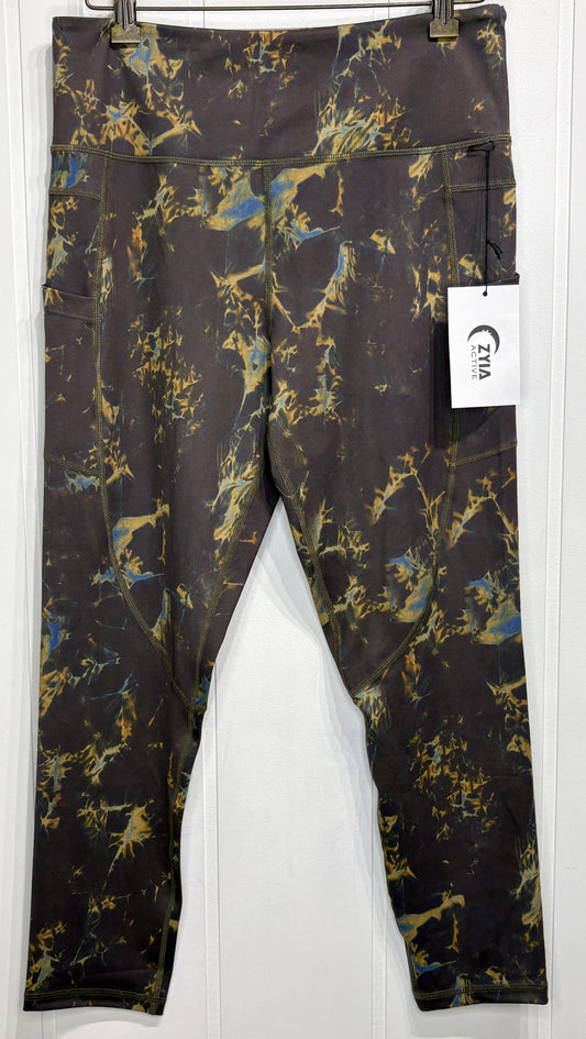 Zyia Active Oakmoss Print Leggings