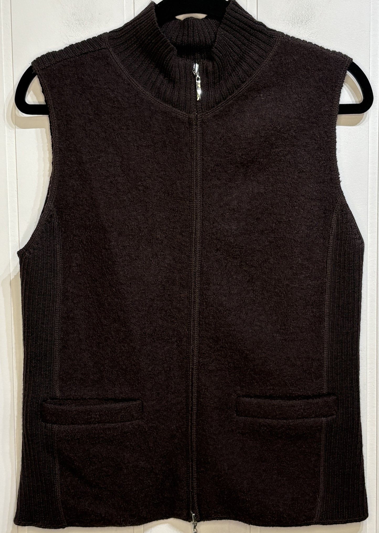 Spanner Full Zip Wool Vest