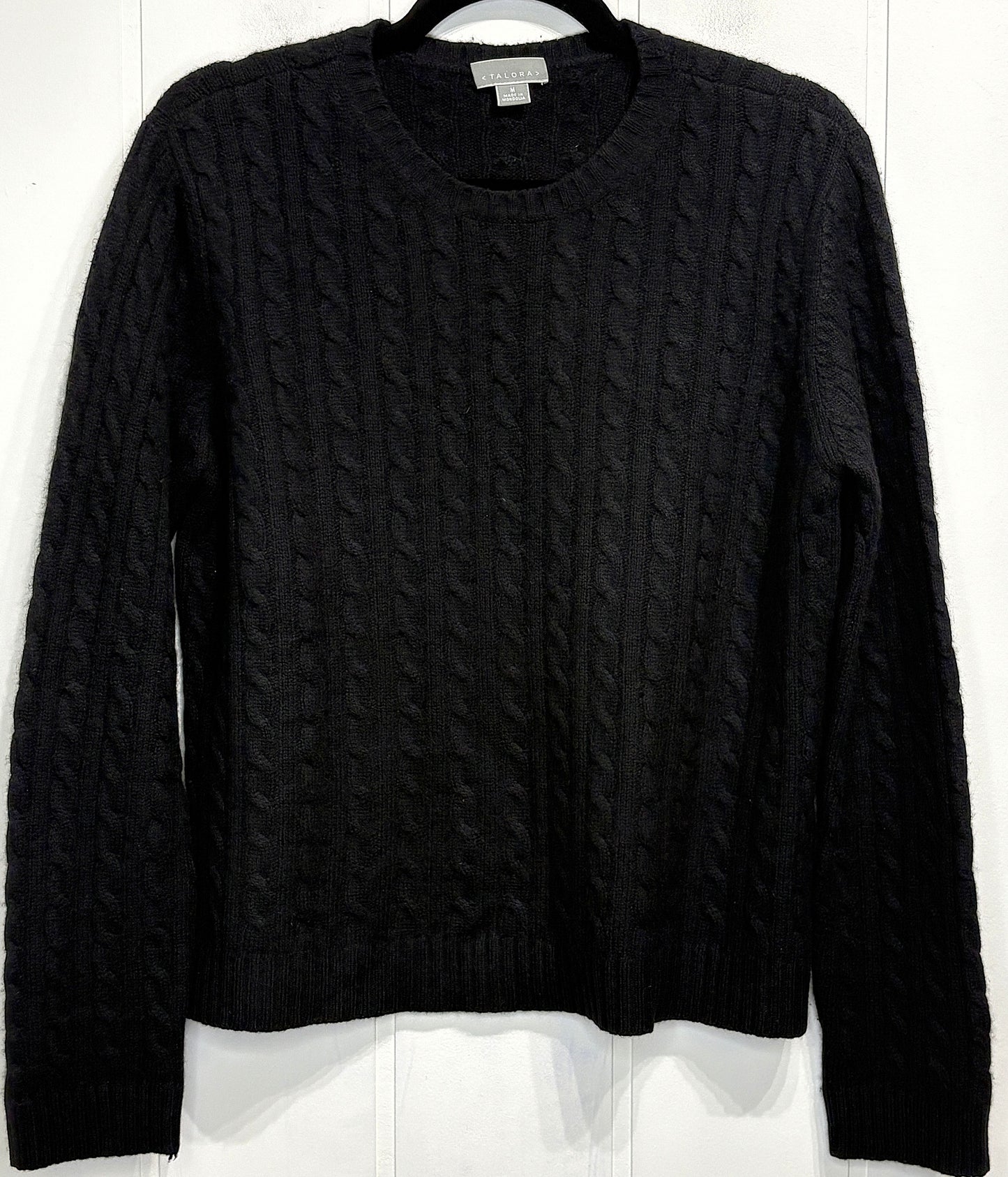 Talora Cable Knit Cashmere Sweater