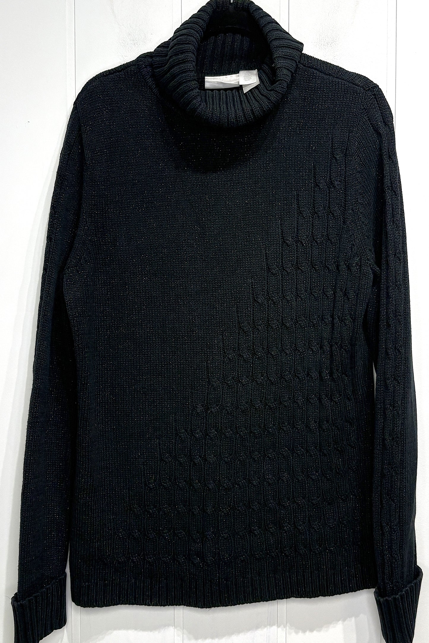 Liz Claiborne Sparkly Turtlneck Sweater