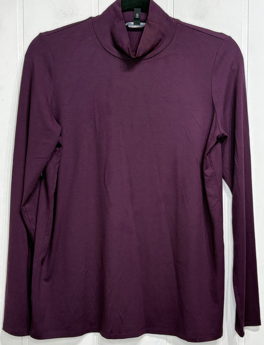 Eileen Fisher Plain Cowlneck Top