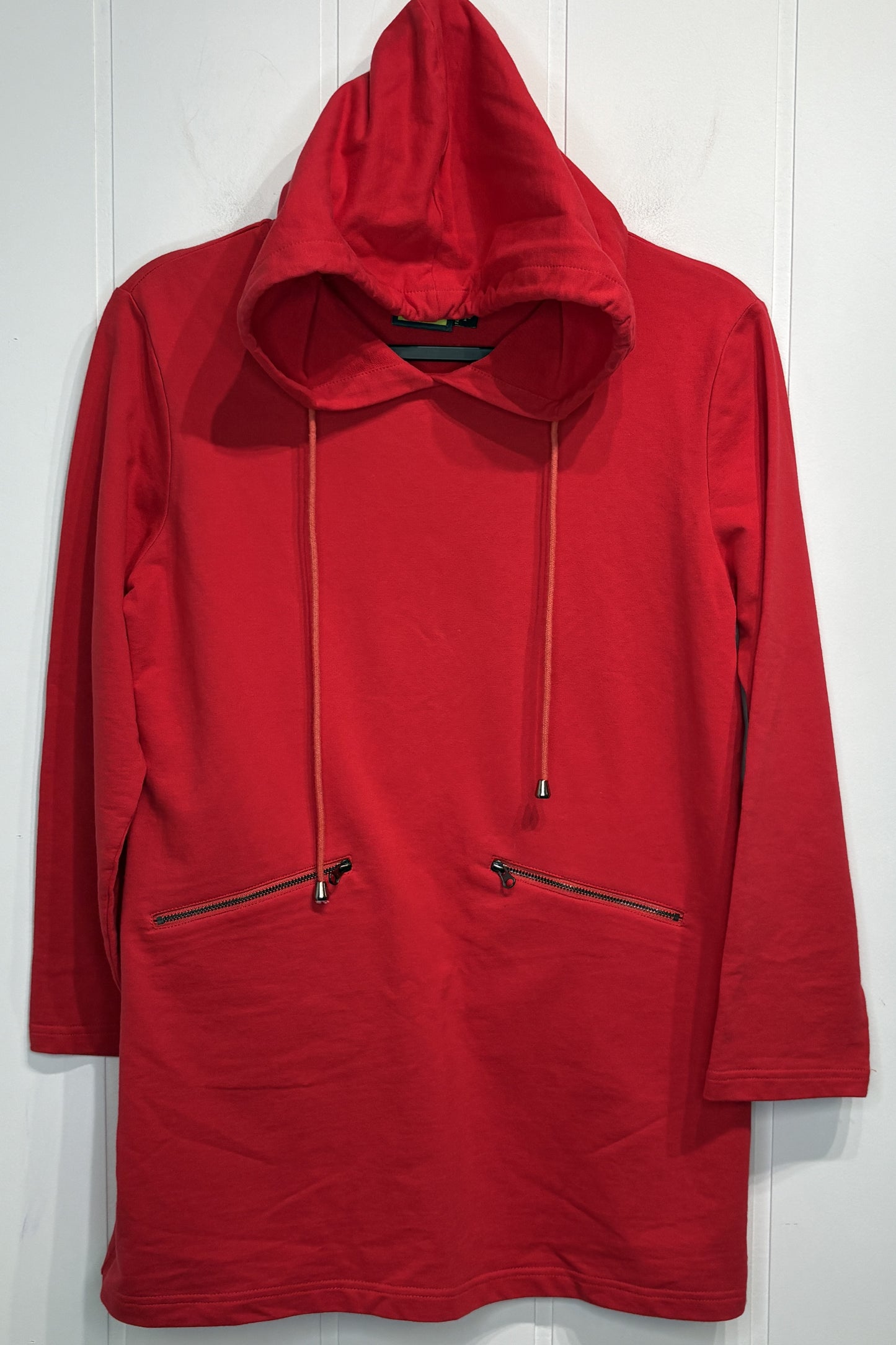 Simon Chang Hooded Tunic Dress