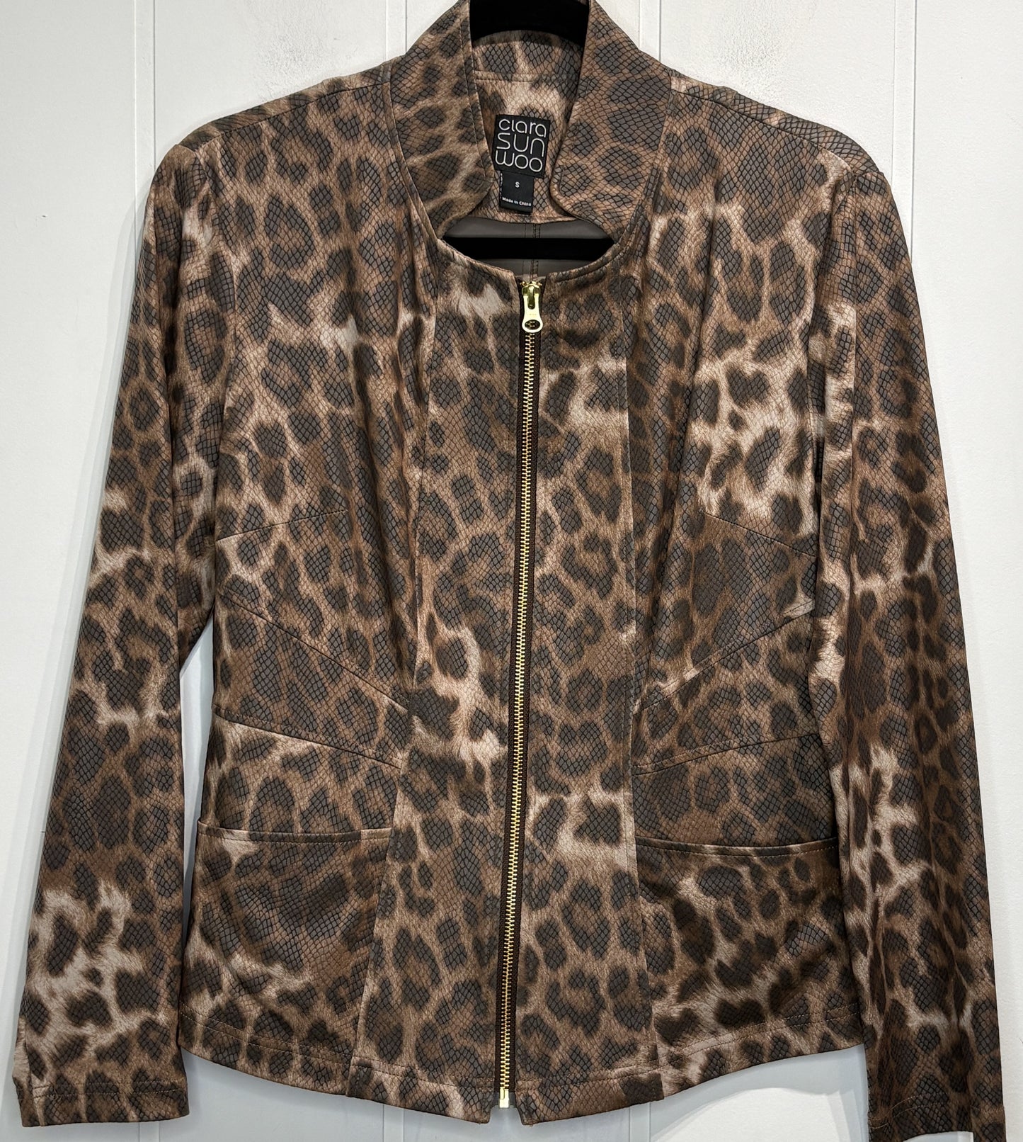 ClaraSunWoo Cheetah Print Jacket