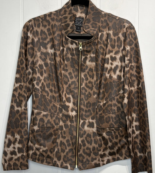 ClaraSunWoo Cheetah Print Jacket