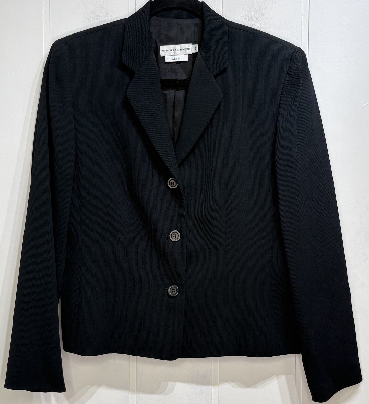 Garfield Marks Ribbed Blazer