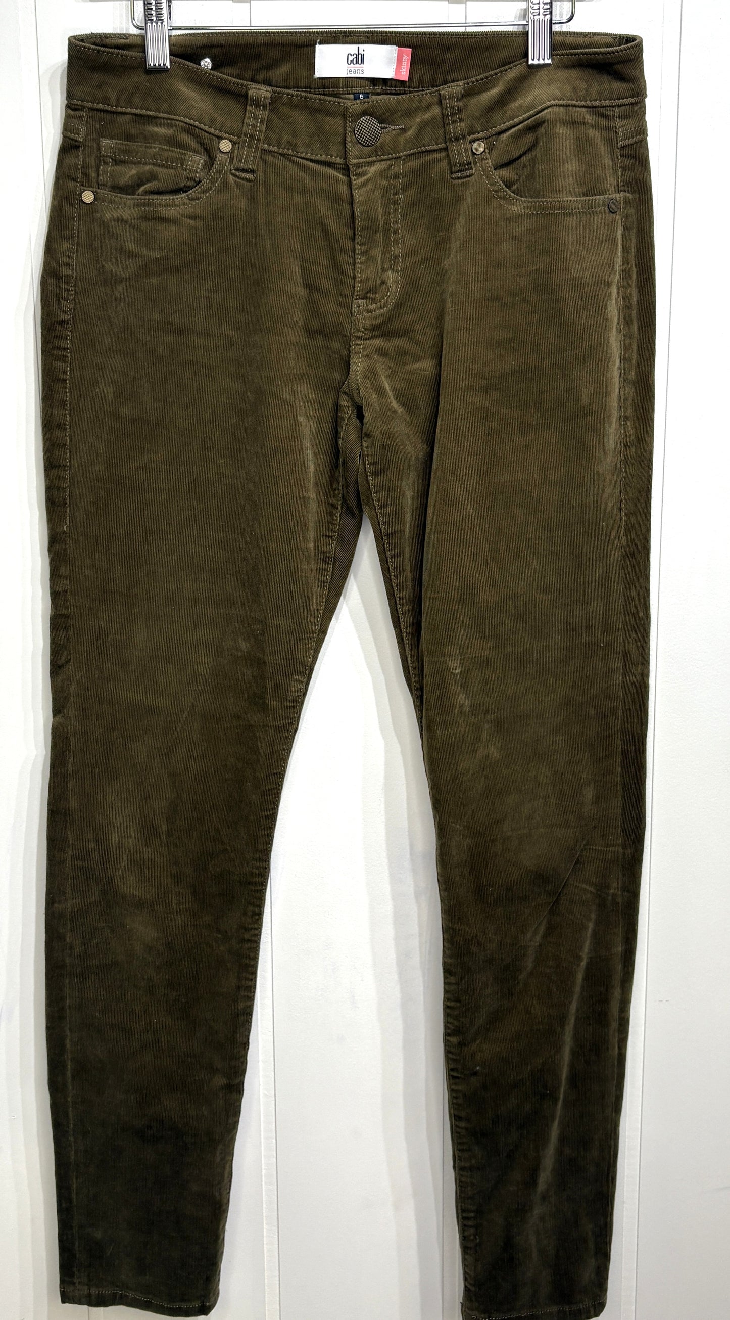 Cabi Corduroy Skinny Pants