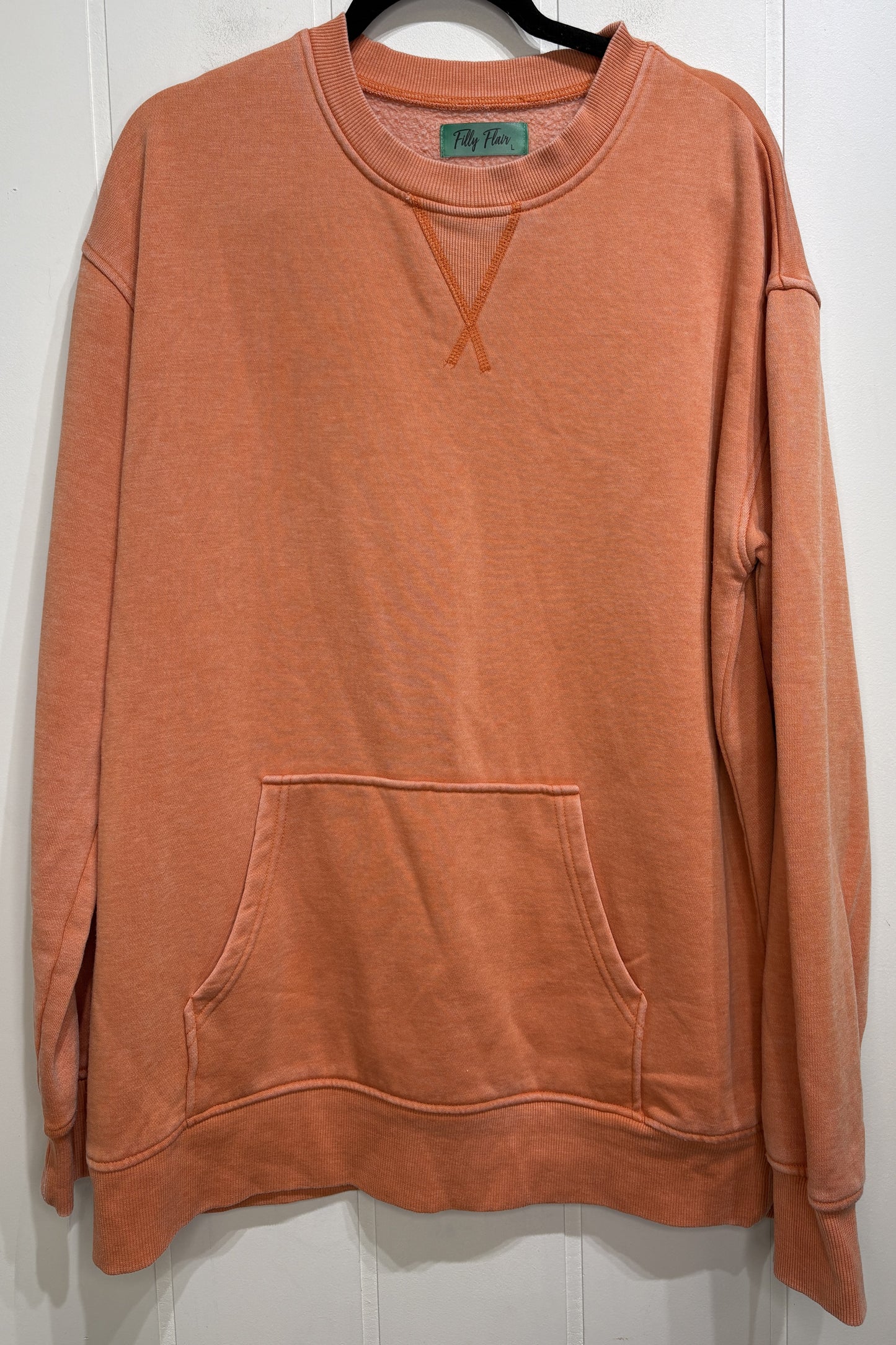 Filly Flair Oversized Crewneck w/Pouch