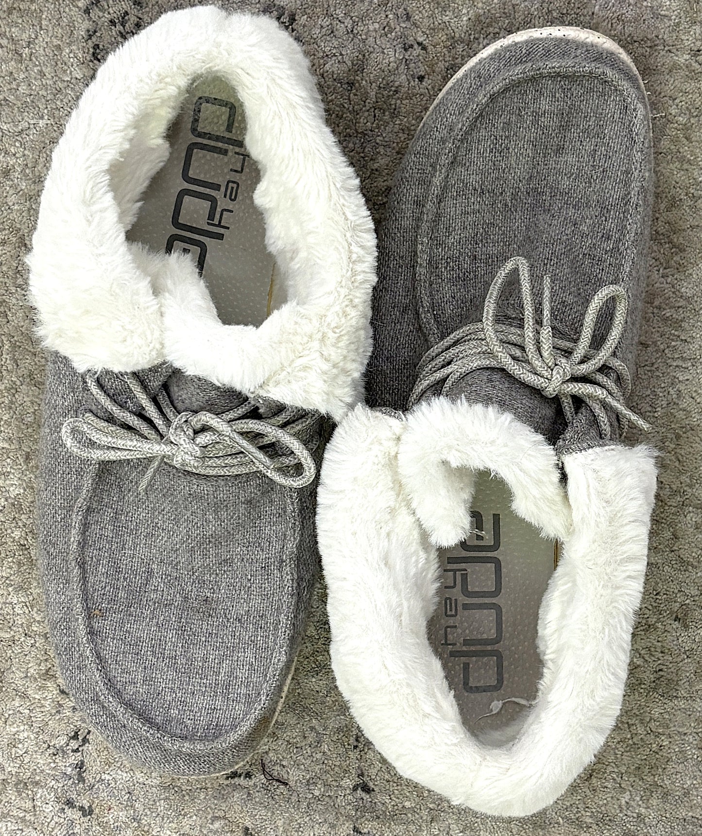 Hey Dude Fur Ankle Booties