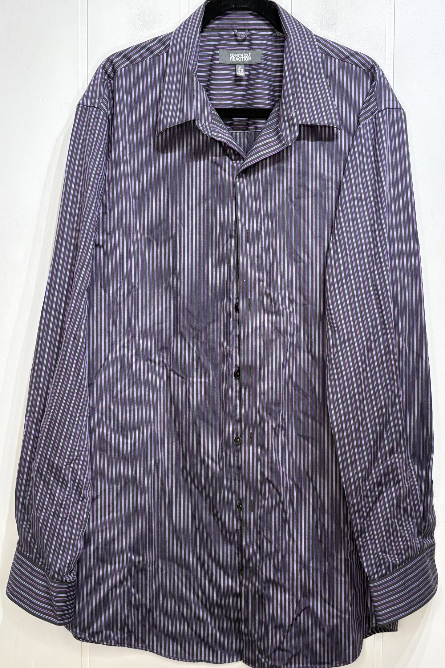 Kenneth Cole Striped Button-down