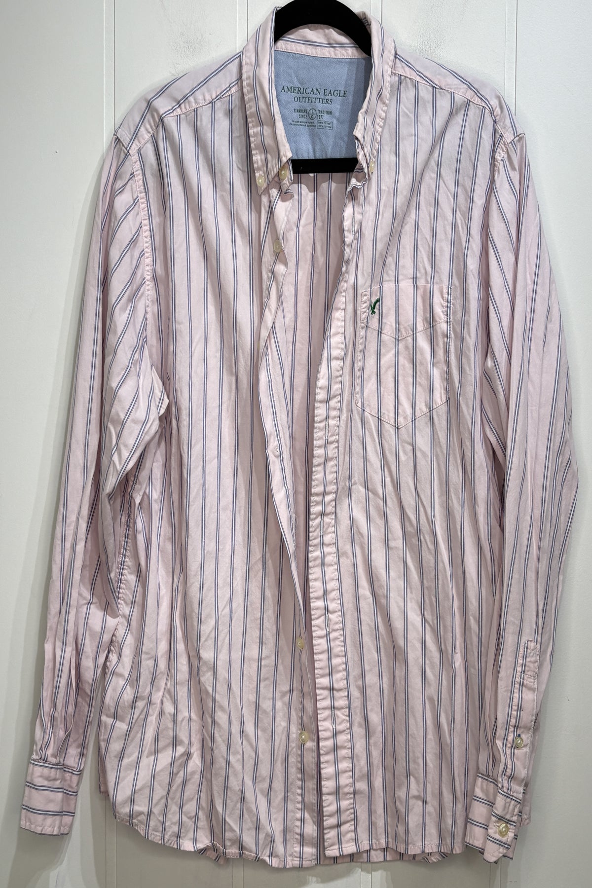Men's AEO Striped Button-down