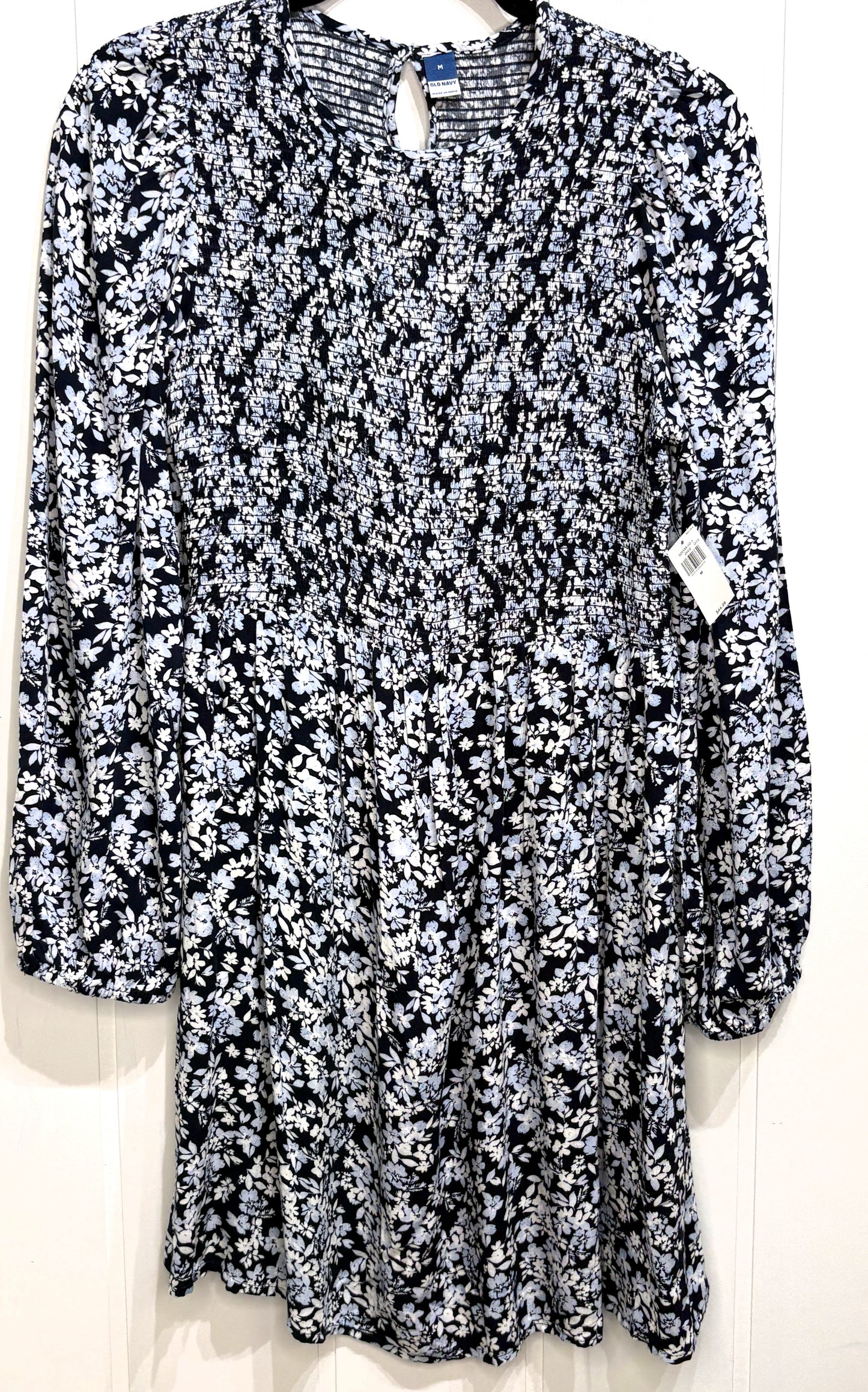 Old Navy Flwr Dress w/Balloon Sleeves