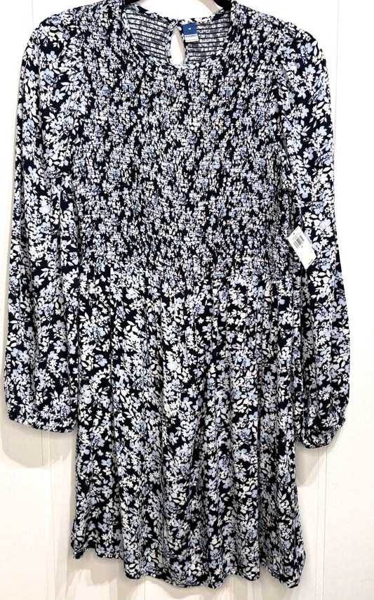 Old Navy Flwr Dress w/Balloon Sleeves