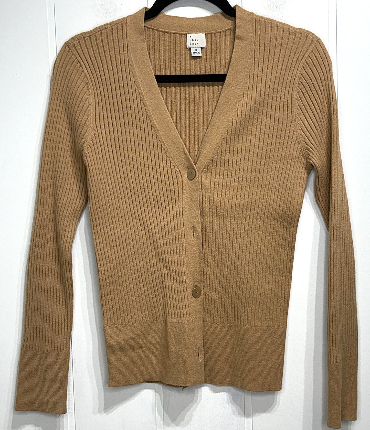 A New Day Ribbed Cardigan Sweater