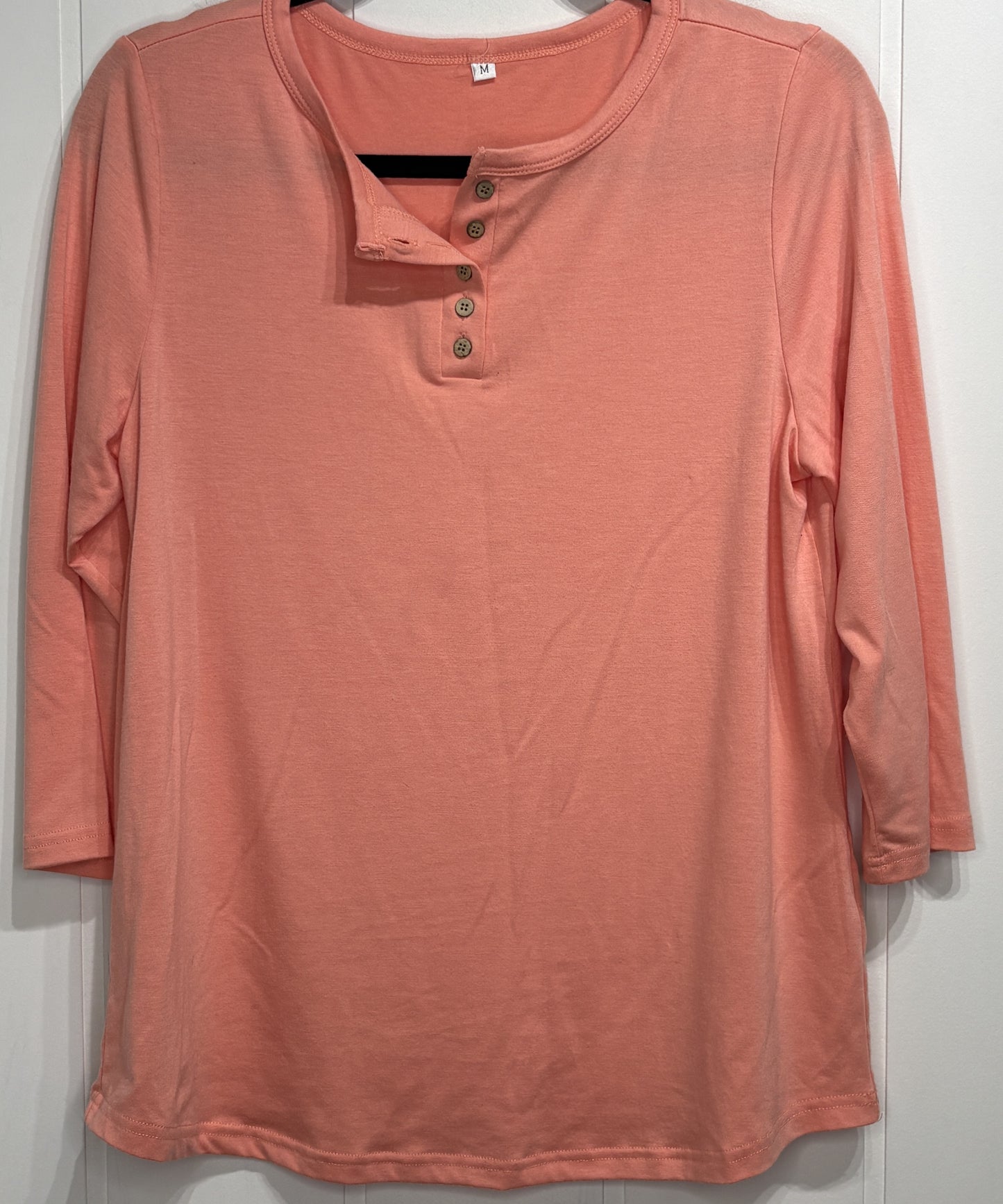 Plain Henley T-Shirt