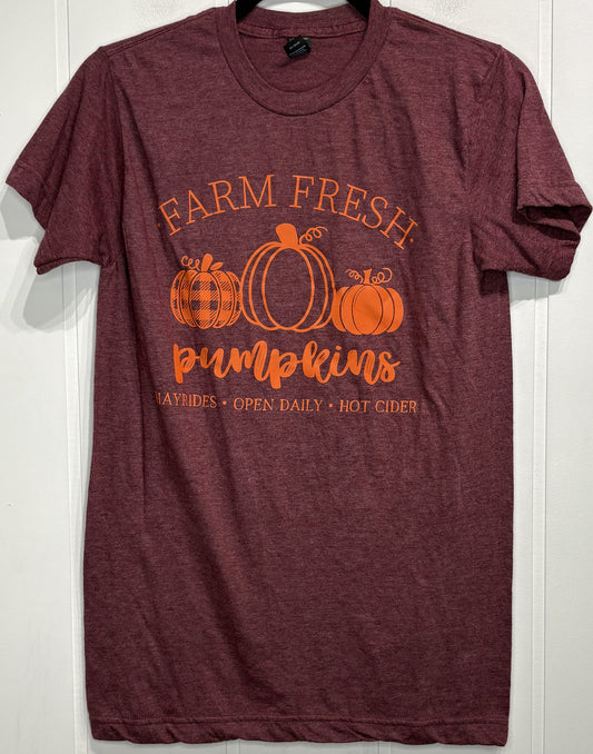 Farm Fresh Pumpkin Graphic Tee