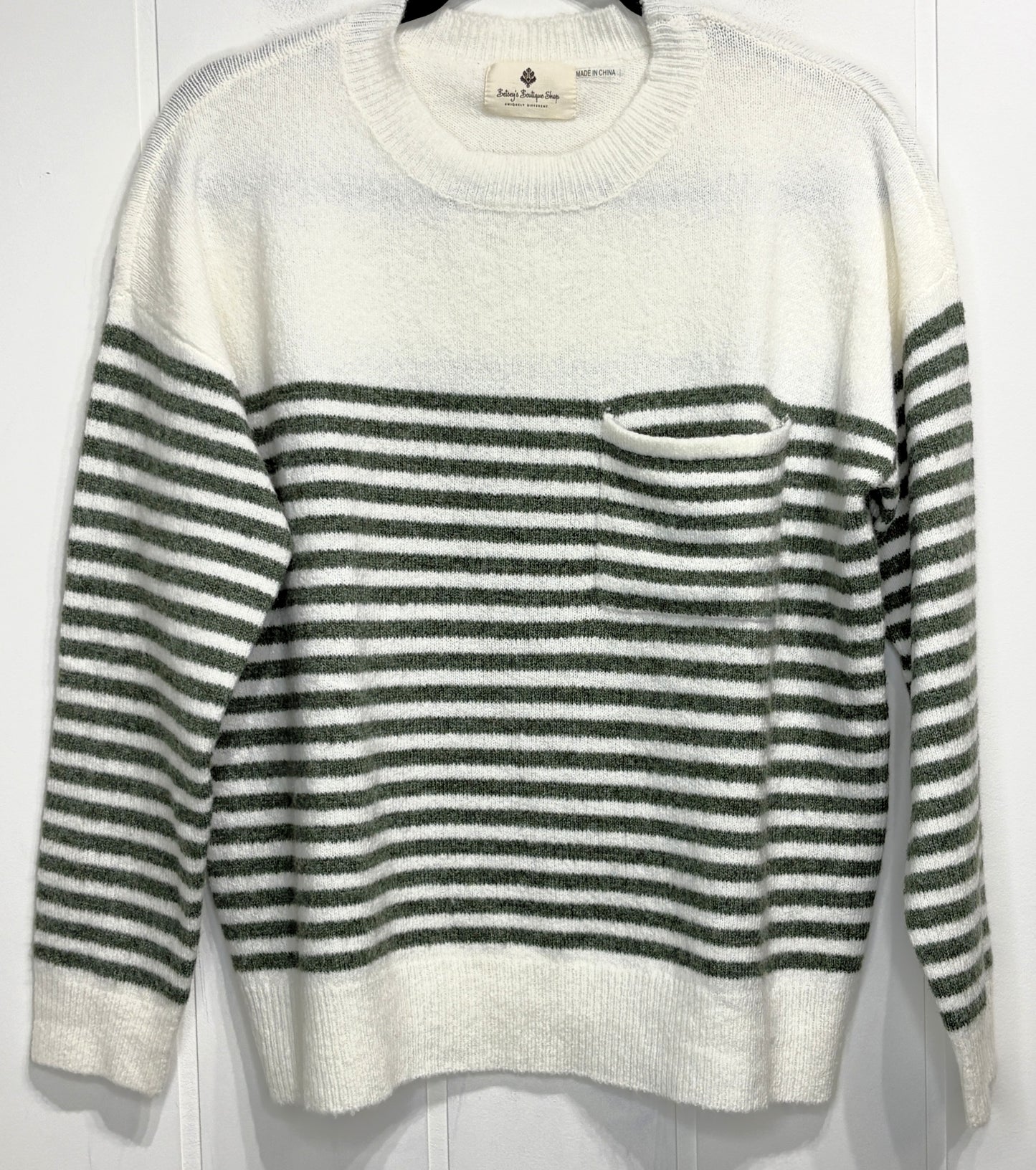Betsey's Boutique Shop Striped Sweater
