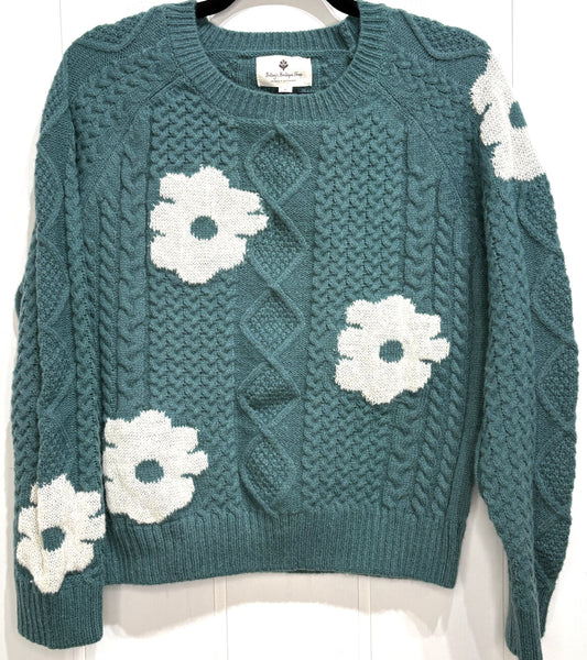 Betsey's Boutique Flwr Print Sweater