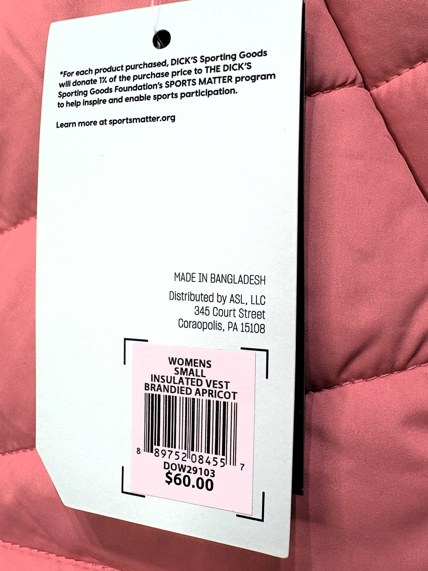 DSG Full Zip Puffer Vest
