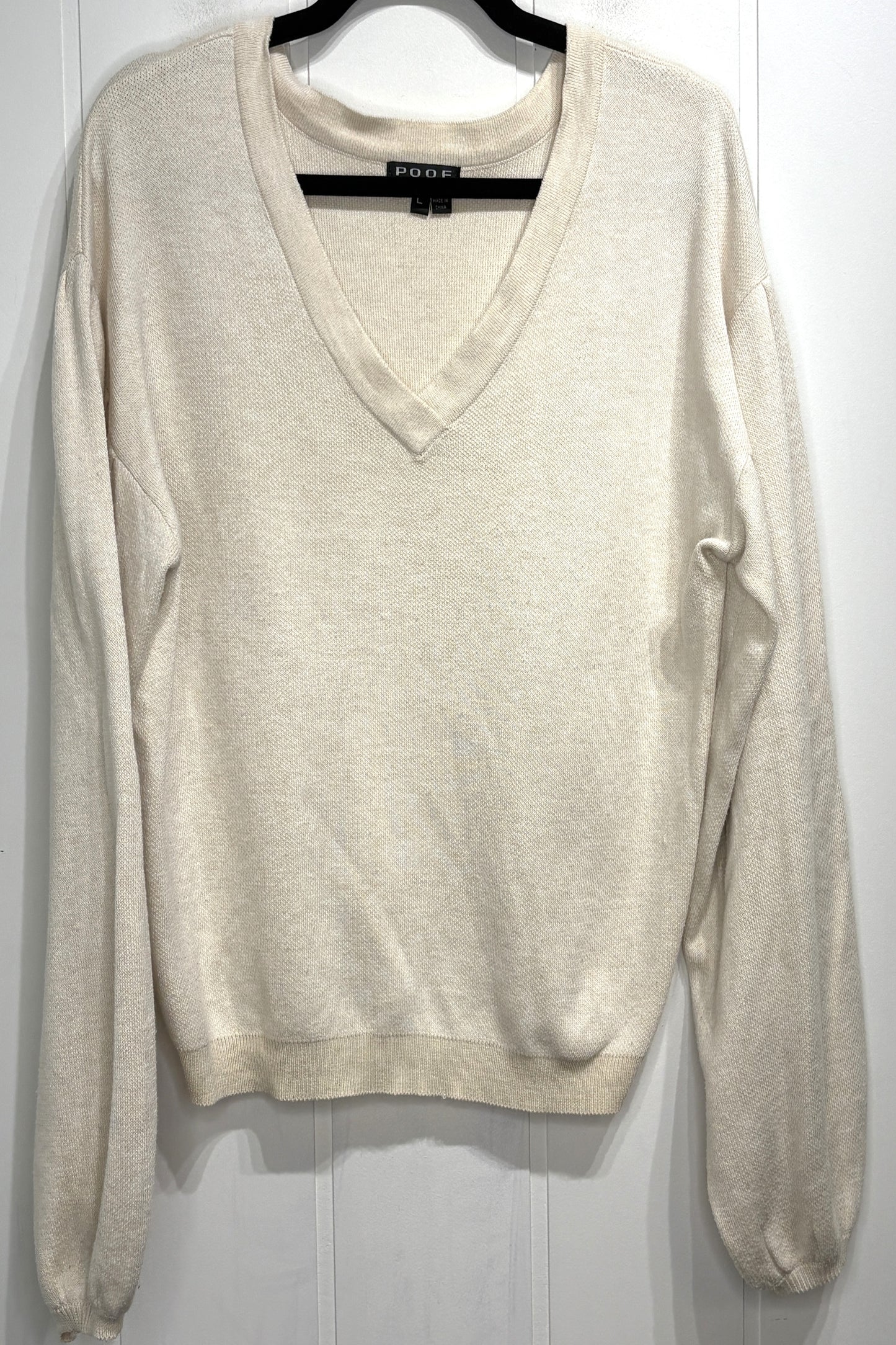 POOF Balloon Sleeve Sweater