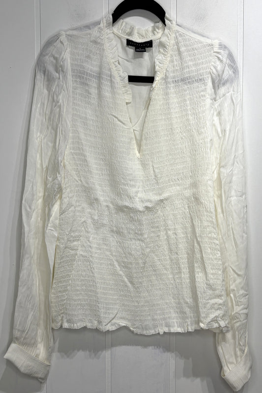 Sanctuary Ruffle Neckline Blouse