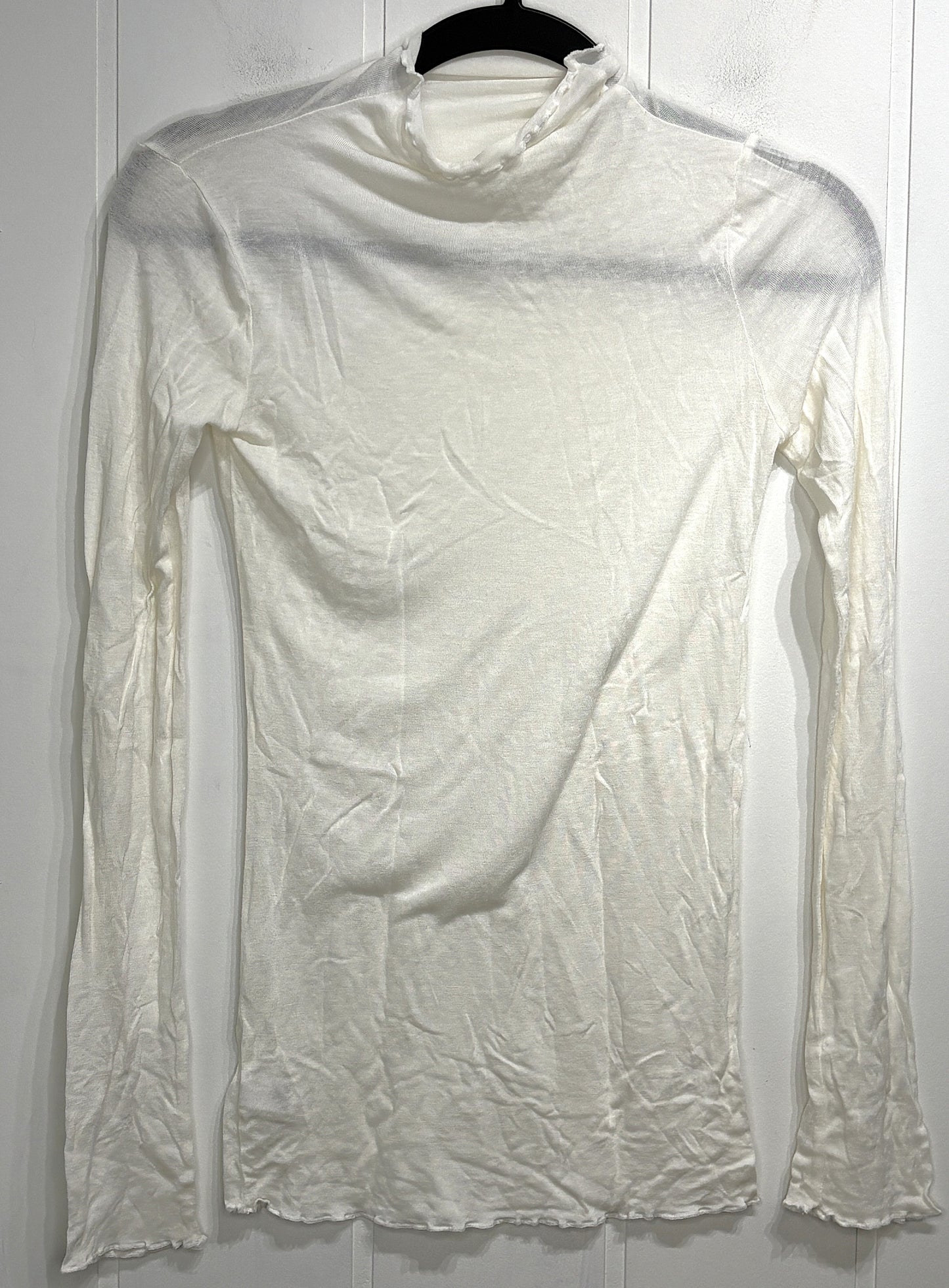 Zenana Lightweight Sheer Turtleneck