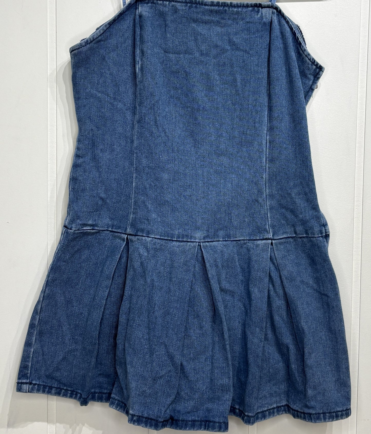 Strapless Denim Mini Dress