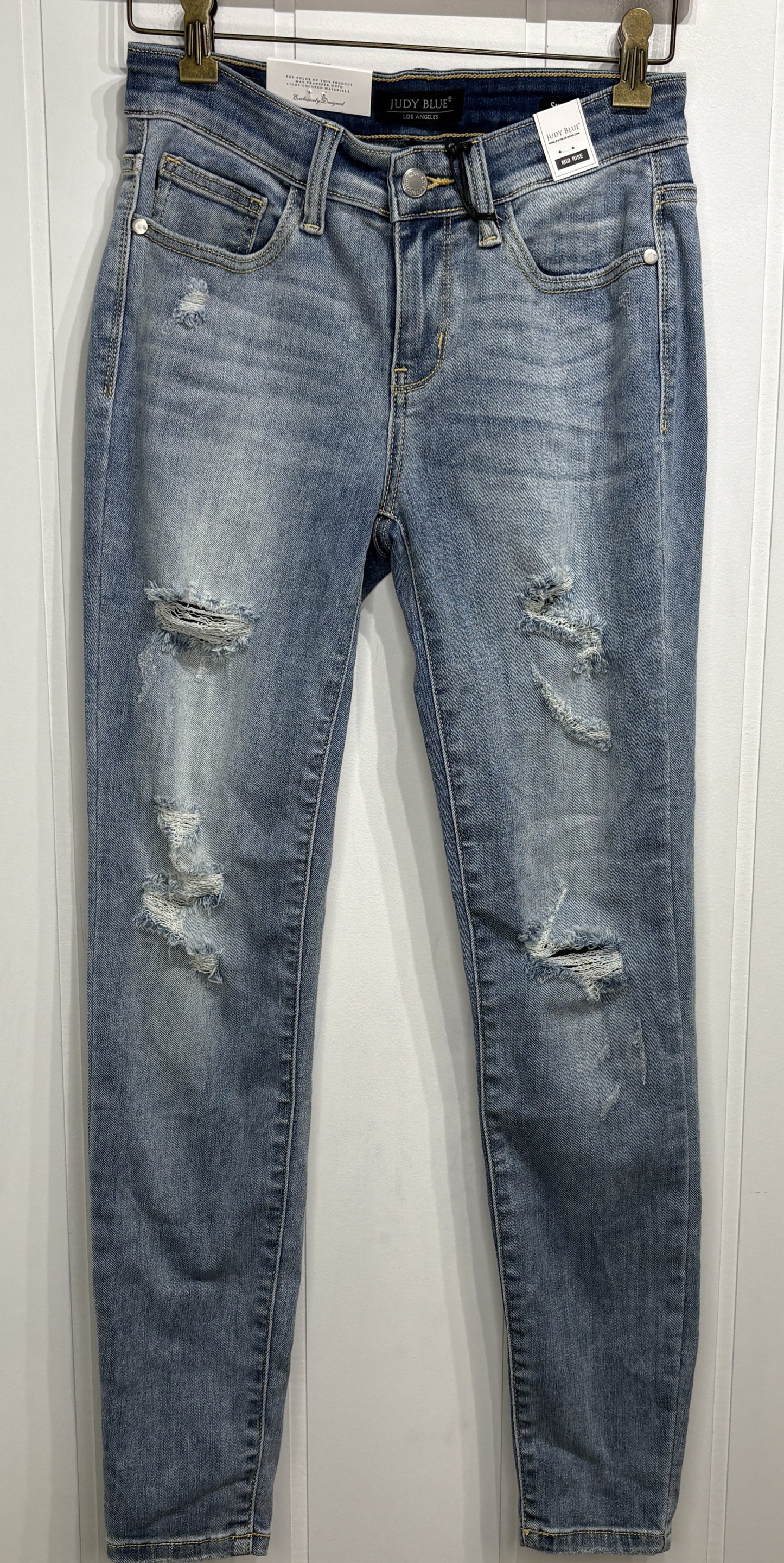 Judy Blue Ripped Skinny Jeans