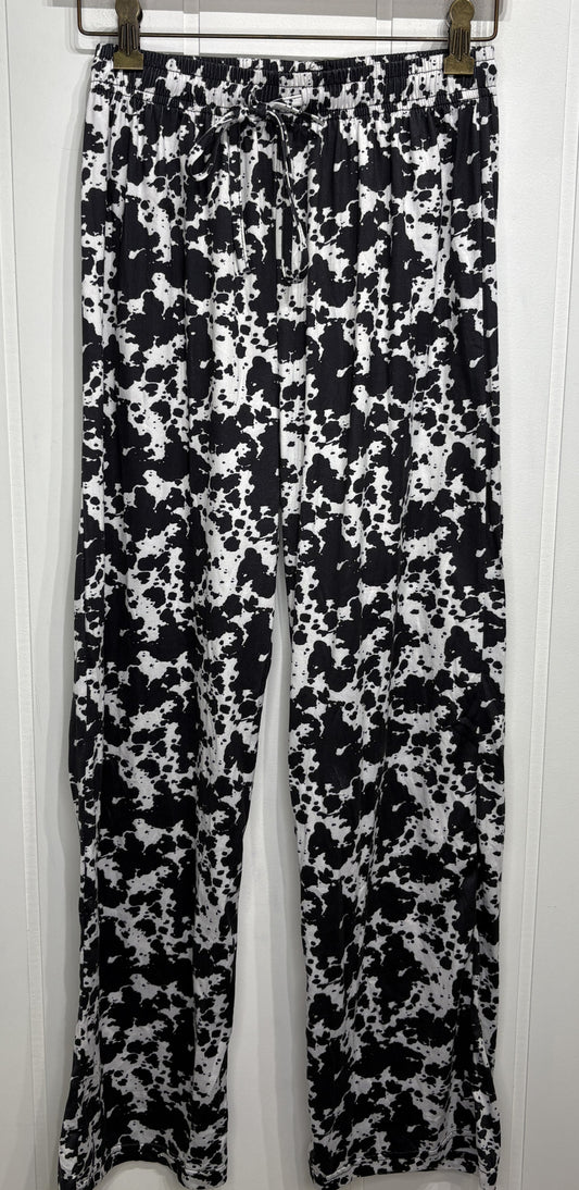 Cow Print Lounge Pants